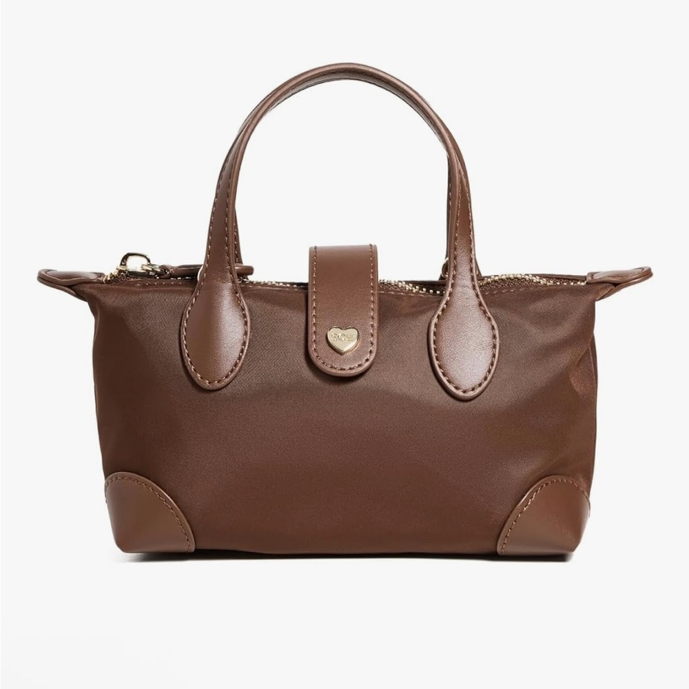 stoney clover lane micro pouchette crossbody espresso